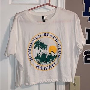 Hawaii crop top